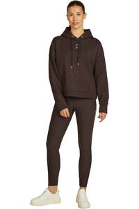 2025 Eskadron Womens Heritage Hood Sparkle Shirt 823158 105 090 - Black Truffle